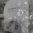 4 Light Bathroom Light Fixtures, Brushed Nickel Modern Bathroom Vanity Light with Clear Glass Shade, Bathroom Lighting Fixtures Over Mirror, Vanity Lights for Bathroom Mirror