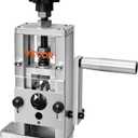 VEVOR Manual Wire Stripping Machine, 0.06-1 in, Copper Stripper with Hand Crank or Drill Powered, 64Mn Quenched Blades, 45# Steel Rollers, Aluminum Alloy Frame Wire Peeler, for Scrap Copper Recycling