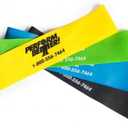 Perform Better Mini Band Resistance Loop - Exercise Bands (a) Set of 4 - 9x2)