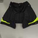 Baleaf 4D Padded Bike Shorts Women Cycling Underwear Gel Padding Pockets (Black, S)
