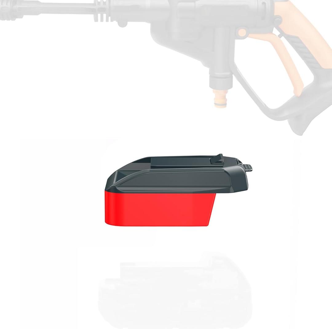 1x Adapter Only Fits Worx 20v USA Version Cordless Tools Compatible with Milwaukee M18 RED Lithium Batteries - Adapter Only