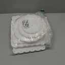 10 PCS Cupcake Stand Holder, Dessert Table Display Set, Treat Table Candy Cake Desert Tiered Tray, 3 Tier Serving Trays for Tea Party, Wedding Baby Shower Bridal Shower Decorations (White)