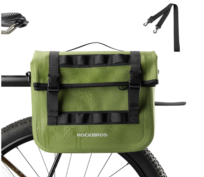 ROCKBROS Bike Panniers 15L Capacity Waterproof Bike Rack Bag Cycling
Bicycle Panniers,Reflective Safety,for Cycling,Commuting,Bikepacking,Fits Most Rear Racks