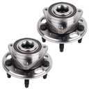 PAROD Pair 513288 Front/Rear Wheel Hub Bearing Assembly Compatible with Chevy Malibu, Chevy Impala, Chevy Equinox, GMC Terrain Buick Lacrosse, Cadillac XTS CTS, Buick Regal, 5 Lugs w/ABS