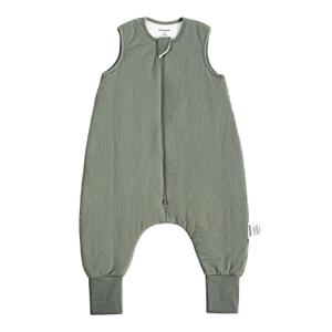 Rayon Made from Bamboo Toddler Sleep Sack with Feet 12-24 Months 1.0 Tog Breathable Sleep Sack 1t-2t Ultra Soft Baby Wearable Blanket with Legs Unisex Sleeping Bag with 2-Way Zipper (Olive Drab)