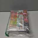 Nicpro 36 Colors Acrylic Paint Markers Brush Tip, Water-Based No-Bleed Paint Markers with Automatic Ink Control, Waterproof Acrylic Paint Pens for DIY Art & Crafts  Rock, Wood, Glass, Ceramic, Fabric (1 Count (Pack of 36))