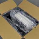 Lysam Small Trash Can, 3 Pack 4 Gallons Bathroom Garbage Can with Lid Press-Top, Small Waste Basket with Trash Bags, Slim Plastic Garbage Bin for Dorm, Office, Bedroom, Kitchen, Living Room  Black