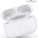 Wireless Charging Case Compatible with AirPods Pro 2nd & 1st, Charger Case Replacement for AirPods Pro 2nd & 1st with Bluetooth Pairing Sync Button, Earbuds Not Included (USB-C Port)