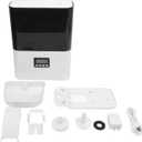 Hanging Automatic Pet Feeder, Smart Timed Feeding, Intelligent Sensing, Anti Clogging, 100 or 240V US Plug, Easy to Install on Cages, Portion Control, for Home Use