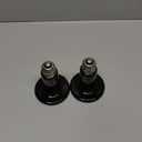 LUCKY HERP 150W Ceramic Heat Emitter, Reptile Heat Bulbs, Yellow Ceramic Heat Lamp for Reptiles, Amphibian, Chicken, Dog, Cat (2-Pack)