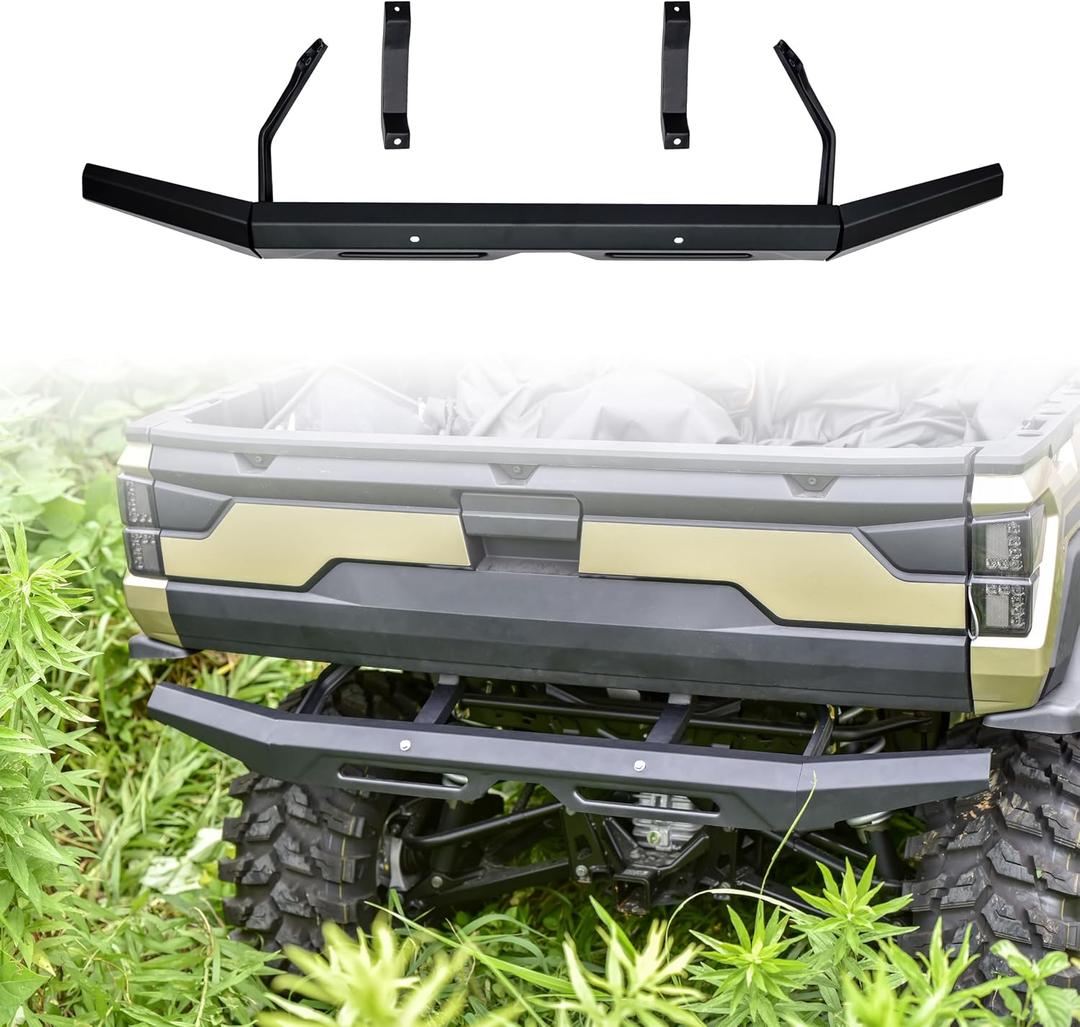 SAUTVS Ranger XP 1000 Rear Bumper 2018-2026, Rear Brush Guard Protector for Polaris Ranger 1000/ XP/Crew 2018-2025 2026 Accessories, Replace #2882529