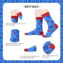Gamer Gifts for Men, Gaming Socks for Boys, Gamer Crazy Socks for Teens, Christmas Stocking Stuffers, and Novelty Xmas Gifts for Boyfriend Husband