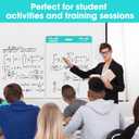 Chart Paper,Sticky Easel Pad for Teachers, 20x23 Inches,Anchor Flip Chart Paper with Lines,Heavyweight Self-Stick Flip Chart Paper, Residue-Free & EasyRemoval, 60 Sheets, 2 Pads