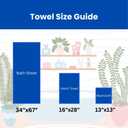 sea me at home Waffle Hand Towel – 100% Turkish Cotton, Quick-Dry, Soft and Absorbent Bathroom Towel (Beige)