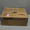 Nightstand 5 Drawer Dresser with Charging Station, Side Table with Fabric Drawers, End Table with Open Shelf, Tall Dresser for Bedroom, Hallway, Entryway (Rustic Brown)