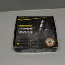 Grommet Tool Kit, 3/8 inch Handheld Eyelet Kit Manual Grommet Press Machine with 500 pcs 10 mm Grommets