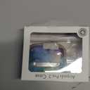 Inesore for AirPods Pro 3 Case 2025 with Lock, for Women Girly Floral Cute Case Compatible with Apple Airpods Pro 3rd Generation Cover, with Phone Stand,Keychain & Cleaner Kit- Rainbow Gold Marble