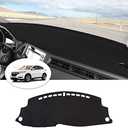 Cartist Dashboard Cover Mat for 2016-2021 2022 Honda HR-V HRV Accessories Dash Cover Flannel Dash Mat Sunshade Glare UV Rays Protector