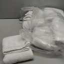 Utopia Towels 8 Piece Premium Towel Set, 2 Bath, 2 Hand, and 4 Washcloths, 100% Ring Spun Cotton, Highly Absorbent Towels for Bathroom, Sports, and Hotel, White