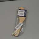 100% Natural Boar Bristle Body Brush with Contoured Wooden Handle by TOUCH ME