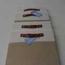 OrganiHaus 12" x 12" x 12" Fabric Storage Bins - Set of 4, Cube Canvas Organizer Bins with Vegan Handles, Kallax Storage Cubes, 12 Inch Cubic Baskets for Shelves - Beige/White