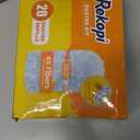 Heavy Duty Duster Refills for Swiffer Duster, 20 Count Duster Refills with 1 Handle, Multisurface 360 Dusters with 4X Microfibers, Unscented Disposable Dusters for Cleaning (Blue)