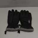 rivmount Winter Waterproof Ski Snow Warm Gloves for Women Men, Windproof Cold Weather Thermal with Touchscreen Fingers, for Running Driving Cycling Hiking Biking Outdoor Sports Daily Work (Medium, Black)