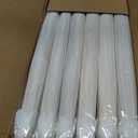 Aodaer 12 Pack 33 Inches Paper Umbrellas for Wedding Chinese Japanese Parasol Paper Decorative Oiled Umbrella DIY Painting Crafts for Bridal Party Decor Photography Props, White