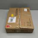 TUTOTAK Record Player Stand with Storage Up to 100 Albums,Record Storage Table,3 Tier End Table,Side Table for Living Room, Bedroom, White TB01BW075