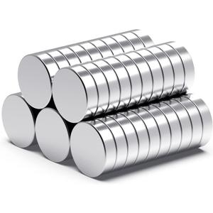 Strong Neodymium Magnets, Rare Earth for Crafts, Heavy Duty Round Small Magnets, 0.47 x 0.12 Inch, 50 PCS