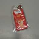 Christmas Case for iPhone 16 Pro Max, Silicone Red Cover with Lovely 3D Deer Doll Patterns Design Shockproof Soft Bumper Cartoon Cute TPU Xmas Present Skin for iPhone 16 Pro Max 6.9", Elk