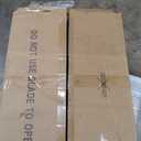 VESCASA 18" W Upholstered Dining Chairs with 13" H Padded Back, Farmhouse Dining Chairs with Natural Wood Legs for Kitchen, Dining Room, Set of 2, Beige Linen