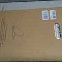 Toilet Seat Elongated with Cover Soft Close, Easy to Install, Plastic, White, Suitable to Elongated or Oval Toilets