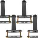 Alipis 1set Adjustable Furniture Support Legs Riser for Sofa Bed Replacement Height Adjustable Feet for Cabinets Furniture Easy Install Design