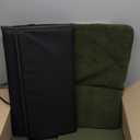 K&H Pet Products Extra-Wide Heated Cat House for Outside, Outdoor Cat House with 2 Safe Escape Doors, Weatherproof Insulated Stray & Feral Shelter with Waterproof Heated Bed, Safety Listed - Olive