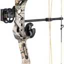 Bear Archery Limitless Dual Cam Compound Bow - Includes Quiver, Sight and Rest, God's Country