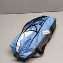 Beach Umbrella with UPF 50+ UV Protection  Compact & Portable Beach Tent Canopy with 360 Ventilation, Wind Ropes & Stakes  Family, Travel, Backyard, Park Shade (Blue, 90.5 * 59 * 53)