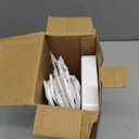 EAMBRITE Lighted Birch Tree with Christmas Ornaments, 2 Pack Small Christmas Trees with Led Lights, White Twinkling Tree Decorations Tabletop Centerpieces for Home Table Bedroom Indoor Decor (22inch)