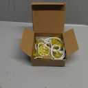 Egcol 8.5FT LED Lemon String Lights, Plug in Summer Fairy Lights with 10 Lemon Slicer Lights, Novelty Decorative String Lights for Indoor & Outdoor, Bedroom Garden Patio Party Wedding Décor