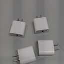 4 Pack USB C Charger Block,20W USB-C & USB-A Port Charger，for i Phone 17/16/15/14/13/12/11/X/8, i Pad and More