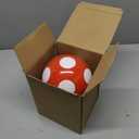 Mushroom Night Light, Rechargeable Cordless Table Lamp for Bedroom, Dimmable LED Night Lights for Toddler , Baby Essentials for Newborn, Stocking Stuffers for Teen Boys, Dorm Room Essentials (red)
