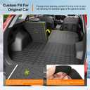 powoq Cargo Mat with Backrest Mats Compatible with 2023-2026 Kia Sportage