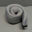 Shaped Memory Foam Neck Pillow with Massage, Charging Portable U-Shaped Travel Pillow for Office Nap Car Sleeping Neck Support (Grey)