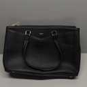 LOVEVOOK Laptop Tote Bag for Women 15.6 Inch Waterproof Leather Computer Bags Business Office Work Briefcase Black