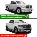LASFIT Tailgate Mat for Ram 1500 2009-2018, for Ram 2500/3500 2009-2026, for 1500 Classic 2019-2024 Standard Tailgates, All Weather TPE Tailgate Protector Liner Replacement Accessories, Black
