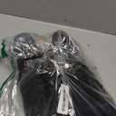 Skechers Women's Bobs Squad Chaos-Current Muse Hands Free Sneakers (10 Wide, Black/Black)