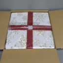 Christmas Lighted Best Gift Boxes Surprise,50 Warm White LED Lights.White Snowflake Velvet Gift Box&Red Bow,Turned On,Top of The Box Opens to Reveal Santa Claus.Indoor Christmas Home Yard Lawn Decor.