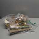 SHOHAYTO 2 Pcs 22" Tall Gold Vases Metal Flower Arrangement Stand, Versatile for Centerpieces, Decoration for Table, Party, Wedding