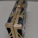 CARIEDO Women Evening Bag Elegant Clutch Purse Exquisite Velvet Metal Hollow out Handbags Prom Wedding Party (Green)