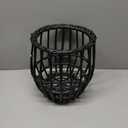 Wood Rope Lamp Shade, Farmhouse Rustic Woven Lampshade Replacement for Table and Floor Lamps, Wicker Pendant Light Cover, Small Chandelier Lamp Shade for Living Room, Kitchen, Desk Decor